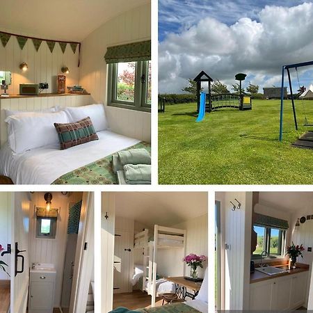 The Woolly Sheep Shepherd Huts Whitland 外观 照片
