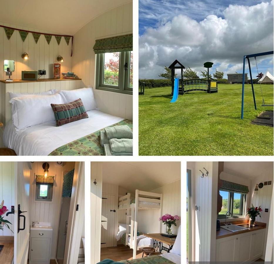 The Woolly Sheep Shepherd Huts Whitland 外观 照片